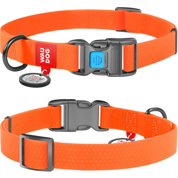 Ошейник Waudog Waterproof, водостойкий, пластиковая пряжка 15 мм 23-35 см оранжевый (27394)
Ошейник Waudog Waterproof, водостойкий, пластиковая пряжка 15 мм 23-35 см оранжевый (27394)