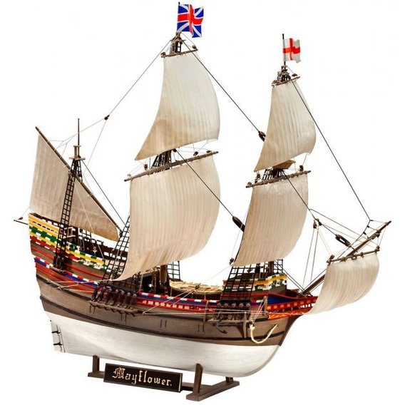 Сборная модель-копия Revell Набор Корабль Mayflower Уровень 4 (RVL-05684)