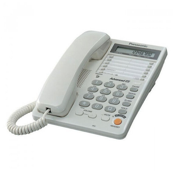 Офисный телефон Panasonic KX-TS2365UAW White