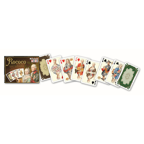 Карты игральные Piatnik Рококо 2 колоды х 55 карт (PT-213045)