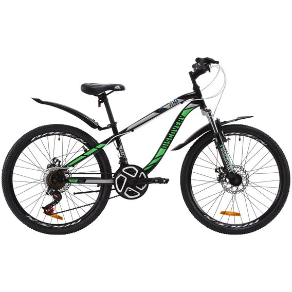 Велосипед St 24" Discovery Flint Am Dd с крылом Pl 2020 (черно-зеленый ) (OPS-DIS-24-159)
Велосипед St 24" Discovery Flint Am Dd с крылом Pl 2020 (черно-зеленый ) (OPS-DIS-24-159)