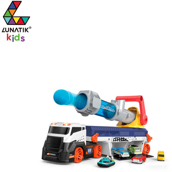 Игровой набор Lunatik Kids Грузовик Пушка (LNK-STA7565)