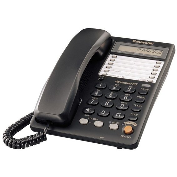 Офисный телефон Panasonic KX-TS2365UAB Black