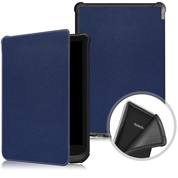 Аксессуар к электронной книге BeCover Smart Case Deep Blue for Pocketbook 6" 616 / 627 / 628 / 632 / 633 (707153)