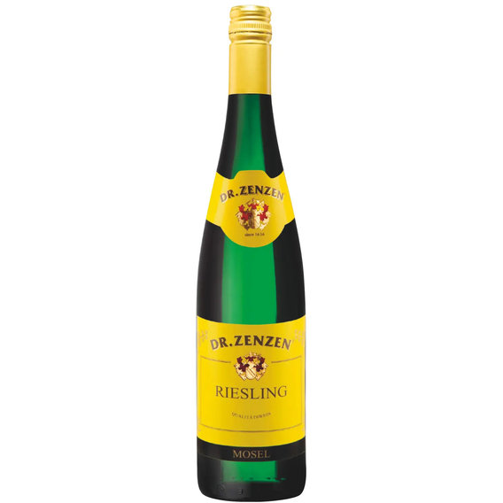 Вино Dr. Zenzen Yellow Label Mosel Riesling, белое полусладкое, 0.75л 10% (ALR14153)