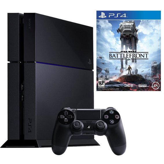 Игровая приставка Sony PlayStation 4 (PS4) 1TB + Star Wars: Battlefront