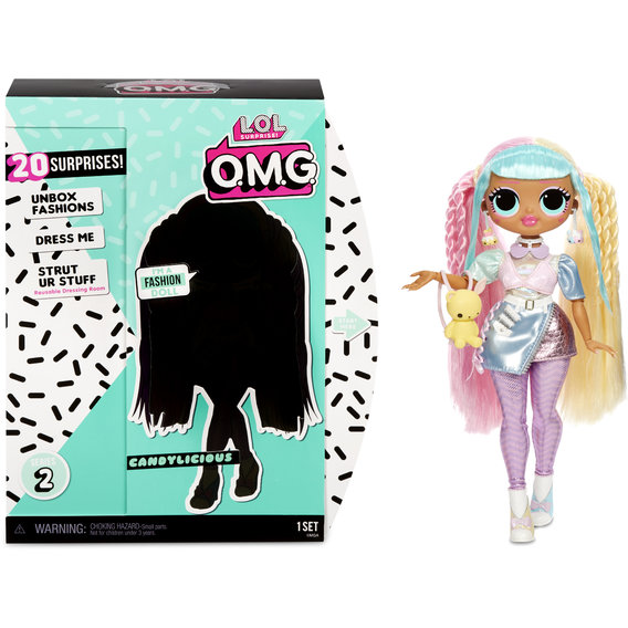 Игровой набор с куклой L.O.L. SURPRISE! серии "O.M.G" S2 - ЛЕДИ БОН-БОН (с аксессуарами)
Игровой набор с куклой L.O.L. SURPRISE! серии "O.M.G" S2 - ЛЕДИ БОН-БОН (с аксессуарами)