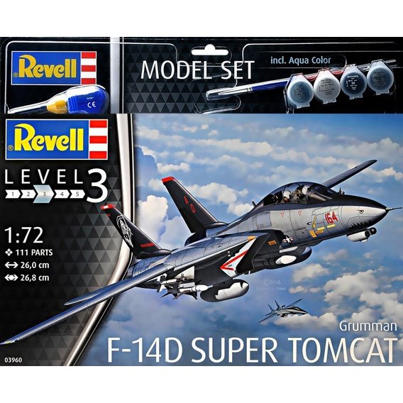 Подарочный набор c моделью самолета F-14D Super Tomcat (RV63960)