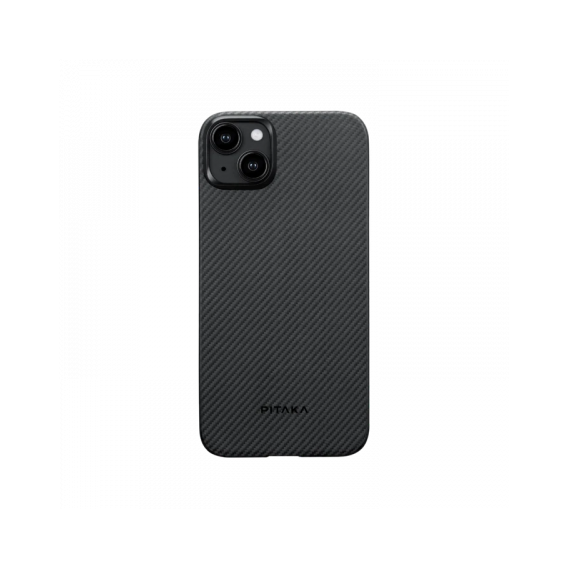 Аксессуар для iPhone Pitaka MagEZ Case 4 Twill 600D Black/Grey (KI1501MA) for iPhone 15 Plus