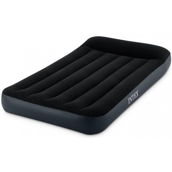 Надувной матрас Intex Pillow Rest Classic черный (64142)