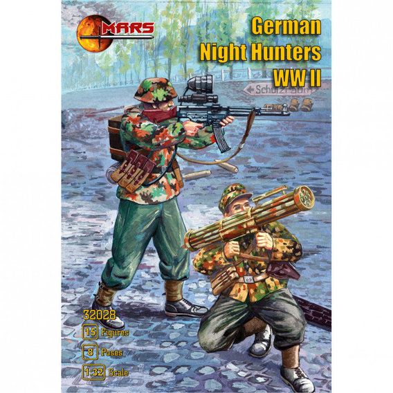 Немецкие ночные охотники Mars Figures Вторая мировая война