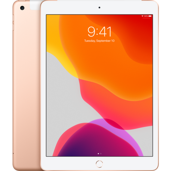 Планшет Apple iPad 7 10.2" 2019 Wi-Fi + LTE 32GB Gold (MW6Y2)