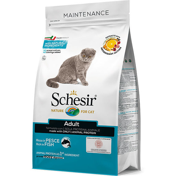 Сухой корм Schesir Cat Adult Fish для котов монопротеиновый со вкусом рыбы 10 кг (ШКВР10)
Сухой корм Schesir Cat Adult Fish для котов монопротеиновый со вкусом рыбы 10 кг (ШКВР10)