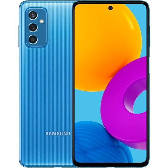 Смартфон Samsung Galaxy M52 6/128GB Blue M526B (UA UCRF)