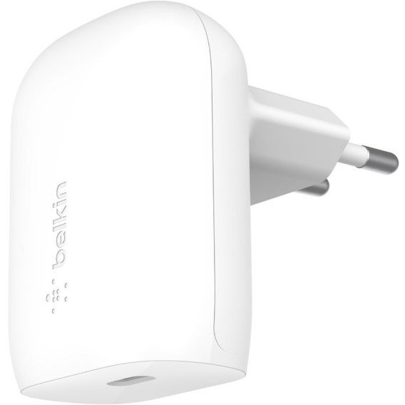 Зарядное устройство Belkin USB-C Wall Charger Home Charger 30W White (WCA005VFWH)