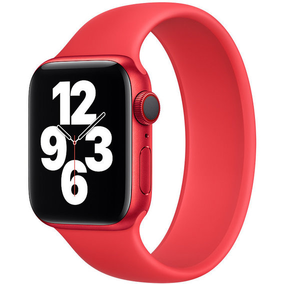 Аксессуар для Watch Apple Solo Loop (PRODUCT) RED Size 5 (MYP32) for Apple Watch 38/40mm