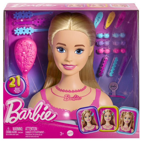 Кукла-манекен для причесок Barbie Классика (HMD88)