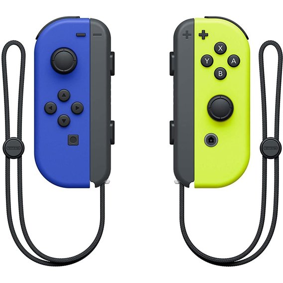 Аксессуар для приставок Nintendo Switch Joy-Con Pair Blue/Neon Yellow