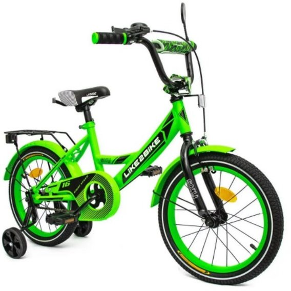 Велосипед подростковый 2-х колесный 16'' 211604 (RL7T) Like2bike Sky, салатовый, рама сталь, со звонком
Велосипед подростковый 2-х колесный 16'' 211604 (RL7T) Like2bike Sky, салатовый, рама сталь, со звонком