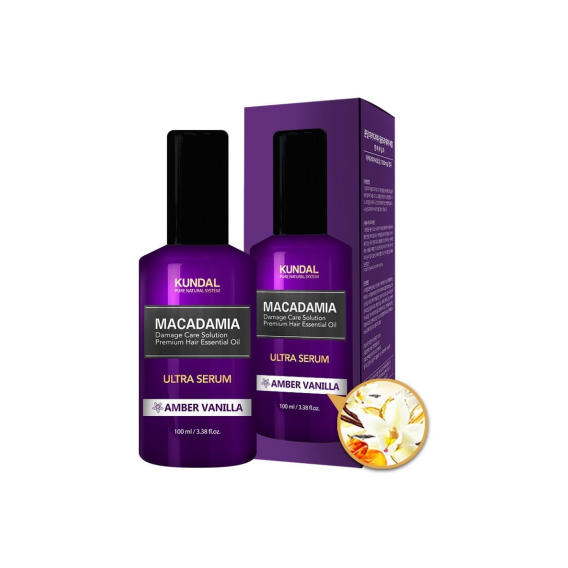 Kundal Macadamia Ultra Serum Amber Vanilla Масло-Сыворотка для волос Янтарная ваниль 100 ml
Kundal Macadamia Ultra Serum Amber Vanilla Масло-Сыворотка для волос Янтарная ваниль 100 ml