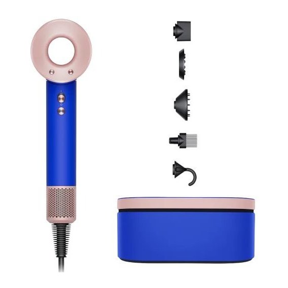Фен Dyson HD07 Supersonic Limited Edition Blue/Blush Gift Edition 2023 (460563-01) UK
