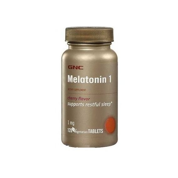 

Gnc Melatonin 1 mg Мелатонин 120 капсул со вкусом вишни