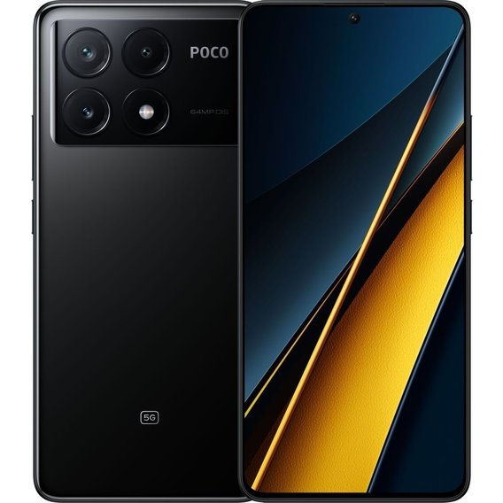 Смартфон Xiaomi Poco X6 Pro 5G 12/512GB Black (Global)