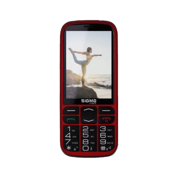 Мобильный телефон Sigma mobile Comfort 50 Optima Red (UA UCRF)