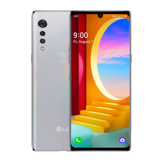 Смартфон LG Velvet 5G LM-G900EM 6/128GB Aurora Silver