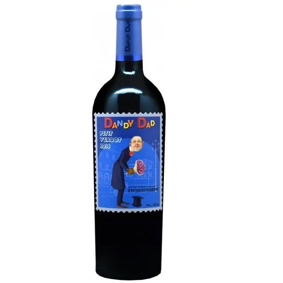 Вино El Soeado Happy Family Dandy Dad Petit Verdot, красное сухое, 0.75л 14.5% (ALR14464)