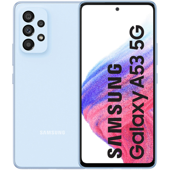 Смартфон Samsung Galaxy A53 5G 8/256GB Awesome Blue A536