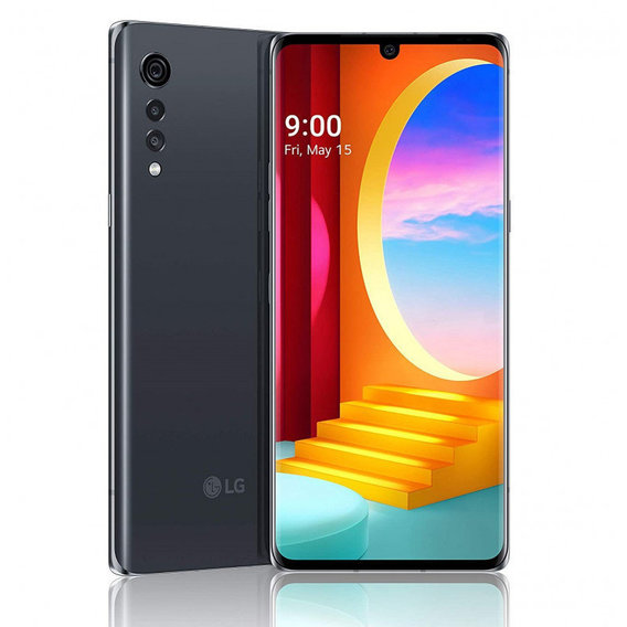 Смартфон LG Velvet G910 6/128Gb Duos Black