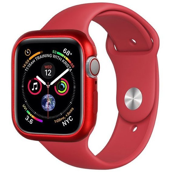 Аксессуар для Watch COTEetCI Aluminum Magnet Case Red for Apple Watch 4-5 44mm (CS7058-RD)