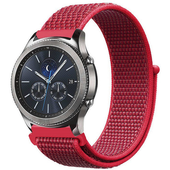 BeCover Nylon Style Red for Samsung Galaxy Watch 46mm / Watch 3 45mm / Gear S3 Classic / Gear S3 Frontier (705871)
BeCover Nylon Style Red for Samsung Galaxy Watch 46mm / Watch 3 45mm / Gear S3 Classic / Gear S3 Frontier (705871)