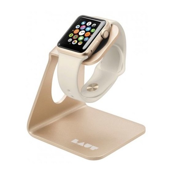 Аксессуар для Watch LAUT AW-Stand for Apple Watch Gold (LAUT_AW_WS_GD)