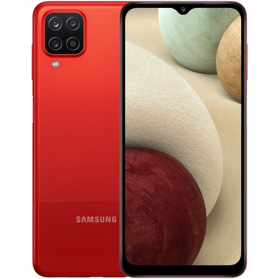 Смартфон Samsung Galaxy A12 4/64GB Red A127F (UA UCRF)