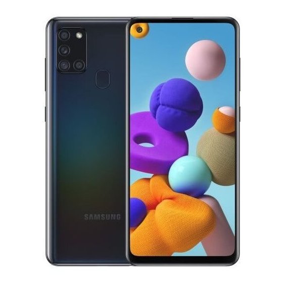 Смартфон Samsung Galaxy A21s 4/64GB Black A217 (UA UCRF)