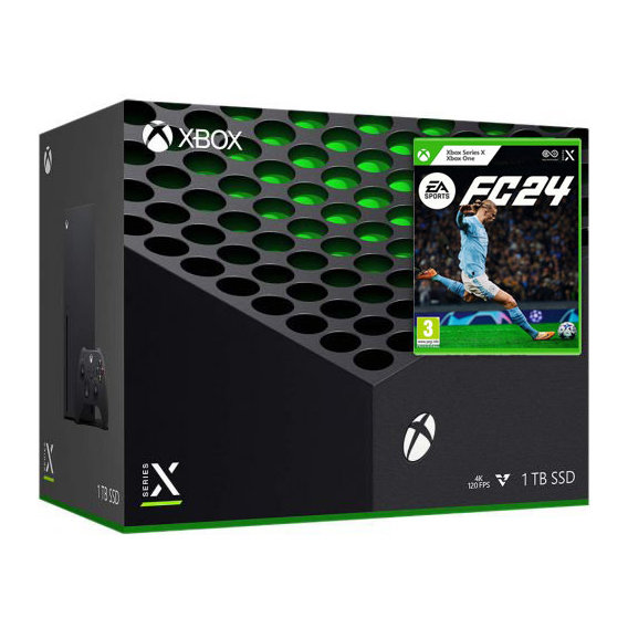 Игровая приставка Microsoft Xbox Series X 1TB EA SPORTS FC 24 Bundle