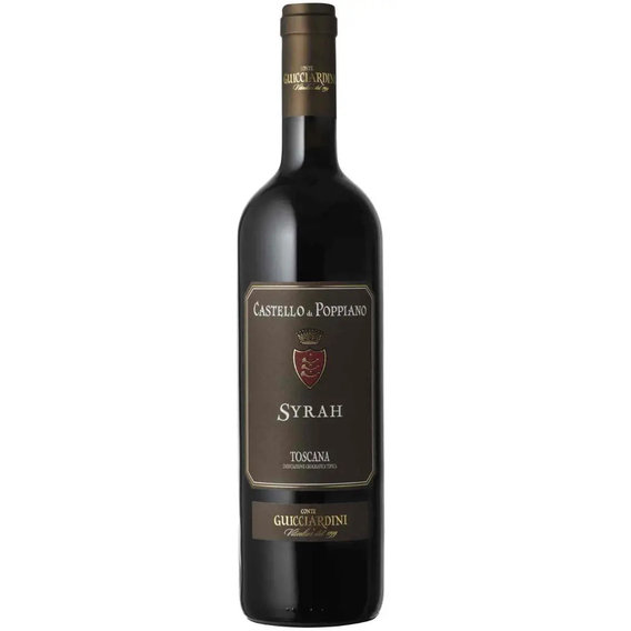 Вино Guicciardini Castello di Poppiano Syrah Toscana IGT, красное сухое, 0.75л 13-13.5% (ALR15547)