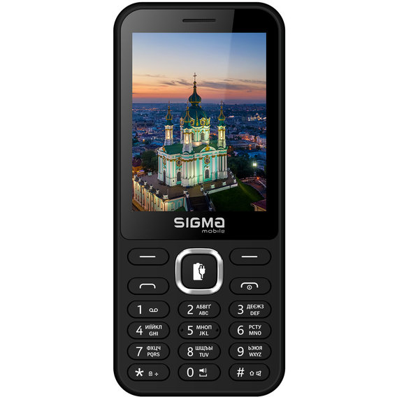 Мобильный телефон Sigma mobile X-Style 31 Power Type-C Black (UA UCRF)