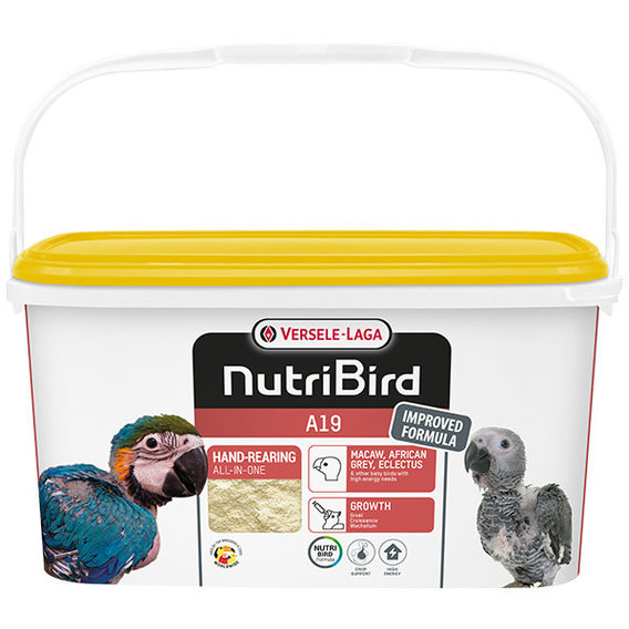 Молоко для птенцов крупных попугаев Versele-Laga NutriBird A19 For Baby Birds 3 кг (56630)