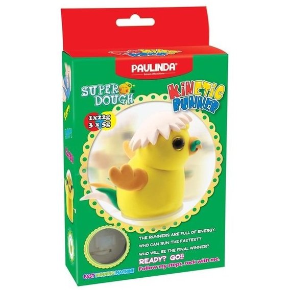 Масса для лепки Paulinda Super Dough Running Race Цыпленок заводной механизм PL-081183-5
Масса для лепки Paulinda Super Dough Running Race Цыпленок заводной механизм PL-081183-5