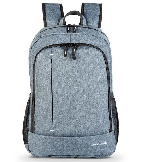 Сумка для ноутбуков Kingslong 15.6" Backpack Grey (KLB181001A008)