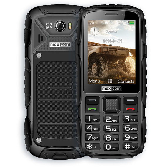 Мобильный телефон Maxcom MM920 Black (UA UCRF)