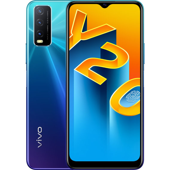 Смартфон Vivo Y20 4/64GB Nebula Blue (UA UCRF)