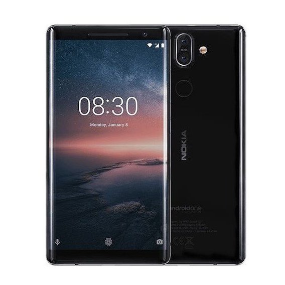 Смартфон Nokia 8 Sirocco 6/128Gb Single Black