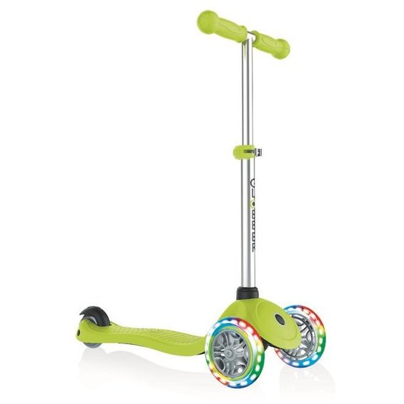 Самокат Globber серии Primo LIGHTS, зеленый, колеса с подсветкой, до 50кг, 3+, 3 колеса (423-106-2)
Самокат Globber серии Primo LIGHTS, зеленый, колеса с подсветкой, до 50кг, 3+, 3 колеса (423-106-2)