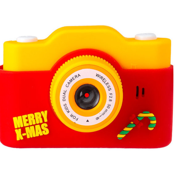 Цифровой детский фотоаппарат Xoko KVR-200 Christmas Limited Edition Dual Lens Red/Yellow
Цифровой детский фотоаппарат Xoko KVR-200 Christmas Limited Edition Dual Lens Red/Yellow