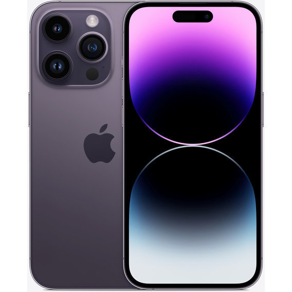 Apple iPhone 14 Pro 128GB Deep Purple (MQ0G3) UA