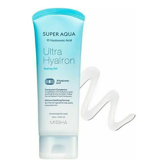 Missha Super Aqua Ultra Hyalron Гель-пилинг для лица очищающий с гиалуроновой кислотой 100 ml
Missha Super Aqua Ultra Hyalron Гель-пилинг для лица очищающий с гиалуроновой кислотой 100 ml